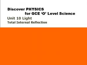 Discover PHYSICS for GCE O Level Science Unit