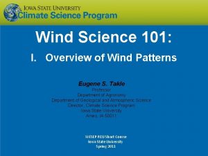 Wind Science 101 I Overview of Wind Patterns