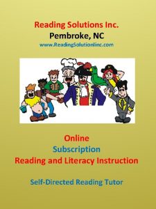 Reading Solutions Inc Pembroke NC www Reading Solution