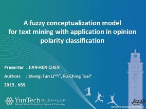 A fuzzy conceptualization model for text mining with