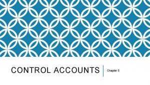Debtors control account