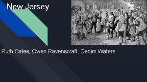 New Jersey Ruth Cates Owen Ravenscraft Denim Waters