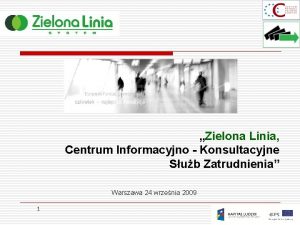 Zielona Linia Centrum Informacyjno Konsultacyjne Sub Zatrudnienia Warszawa