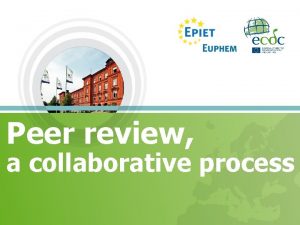 Peer review a collaborative process Peer review Wiki