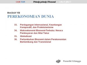 CASE FAIR Prinsipprinsip Ekonomi edisi 8 jilid 2