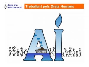 Amnistia Internacional Treballant pels Drets Humans Amnistia Internacional