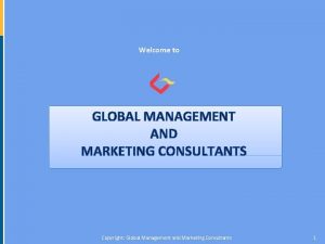 Global marketing consultants