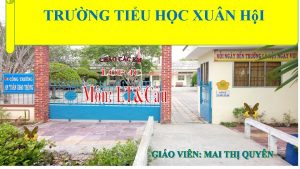 TRNG TIU HC XU N HI Dng cu