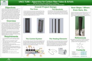 Logo UNCC TUBE Apparatus for Carbon Fiber Tubes