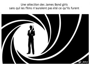 Une slection des James Bond girls sans qui