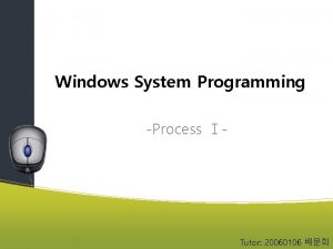 Windows System Programming Process Tutor 20060106 Context Switching
