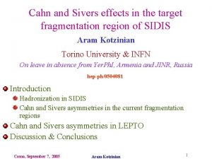 Cahn and Sivers effects in the target fragmentation