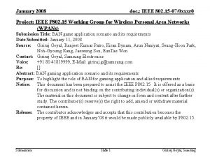 January 2008 doc IEEE 802 15 070 xxxr