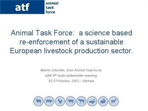 atf animal task force Animal Task Force a