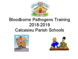 Bloodborne Pathogens Training 2018 2019 Calcasieu Parish Schools
