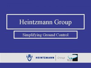 Heintzmann Group Simplifying Ground Control Index 2 Sites