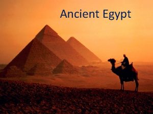 Ancient Egypt Nile River The longest river in