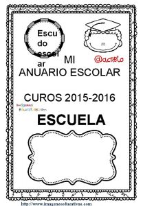 Escu do escol ar MI ANUARIO ESCOLAR CUROS