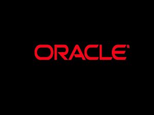 Enterprise Technology Center Oracle Corporation Oracle Collaboration Suite
