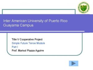 Inter American University of Puerto Rico Guayama Campus