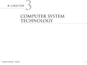 Computer Architecture Parhami 1 Figure 3 1 Subfields