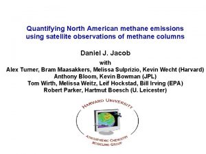 Quantifying North American methane emissions using satellite observations