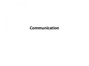 Communication Information Communication Technology IT defines a scenario