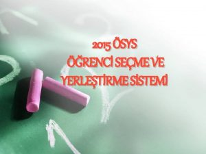 2015 SYS RENC SEME VE YERLETRME SSTEM Tp