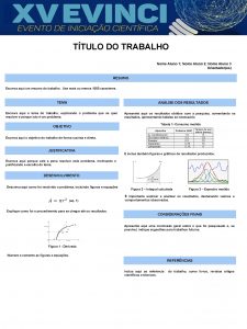 TTULO DO TRABALHO Nome Aluno 1 Nome Aluno