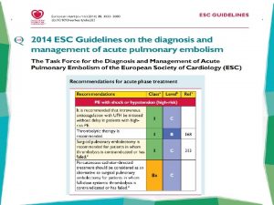 Cosa ci dicono le linee guida European Heart