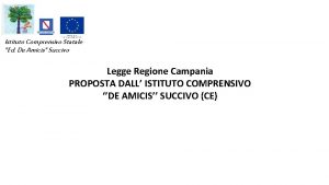 Istituto Comprensivo Statale Ed De Amicis Succivo Legge