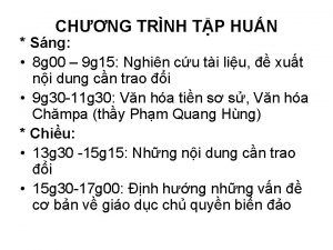 CHNG TRNH TP HUN Sng 8 g 00