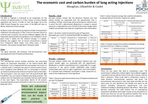 The economic cost and carbon burden of long