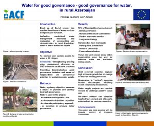 Water for good governance good governance for water