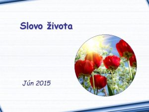 Slovo ivota Jn 2015 Marta star sa a