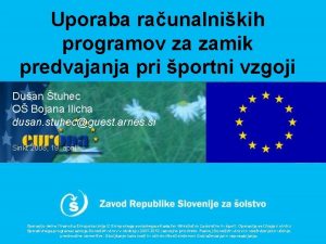 Uporaba raunalnikih programov za zamik predvajanja pri portni