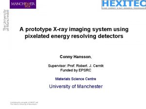 A prototype Xray imaging system using pixelated energy