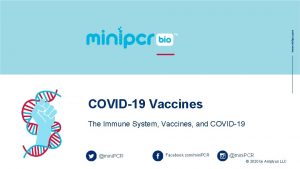 COVID19 Vaccines The Immune System Vaccines and COVID19