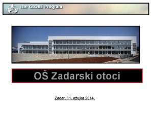 O Zadarski otoci Zadar 11 oujka 2014 matina