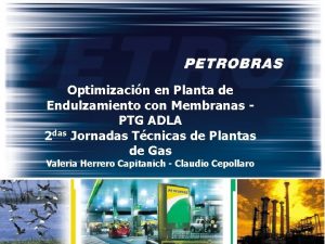 Optimizacin en Planta de Endulzamiento con Membranas PTG