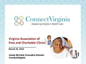 Virginia Association of Free and Charitable Clinics March