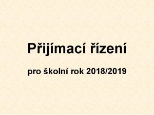 Pijmac zen pro koln rok 20182019 Kontakty na