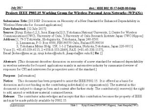 July 2017 doc IEEE 802 15 17 0420