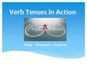 Verb Tenses in Action Past Present Future Standards