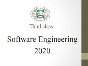 Third class Software Engineering 2020 1 Data dictionary