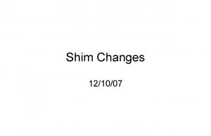 Shim Changes 121007 AA Scaled to 12 ksi