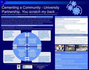 Family Medicine AHEC Cementing a Community University Partnership