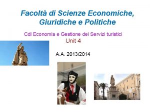 Facolt di Scienze Economiche Giuridiche e Politiche Cdl