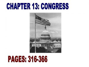 Congress is Americas First Branch of Government Congress