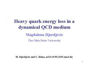 Heavy quark energy loss in a dynamical QCD